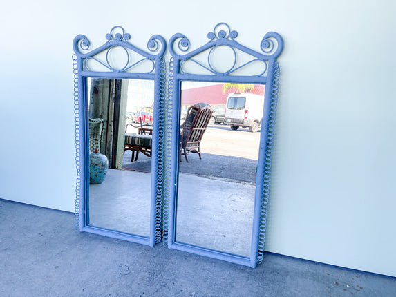 Pair of Fiddlehead Mirrors