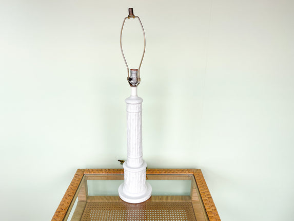 Kips Bay Show House Italian Faux Bamboo Lamp
