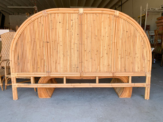 Split Bamboo King Headboard