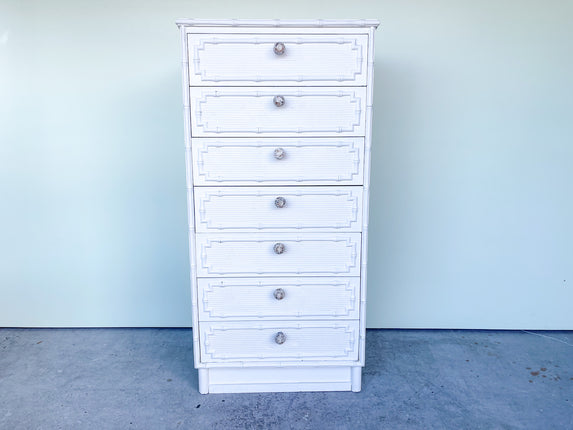 Faux Bamboo Lingerie Chest