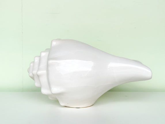 White Shell Cachepot