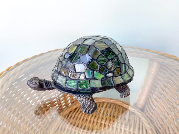 Tiffany Style Turtle Lamp