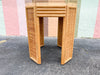 Bamboo and Woven Rattan Dining Table