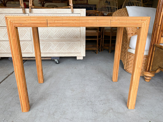 Petite Pencil Reed Rattan Desk