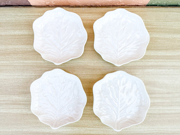 Set of Four Lettuce Plates