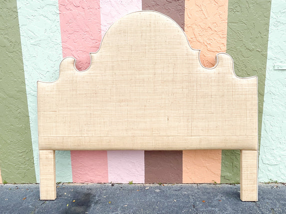 Modern Seagrass Headboard