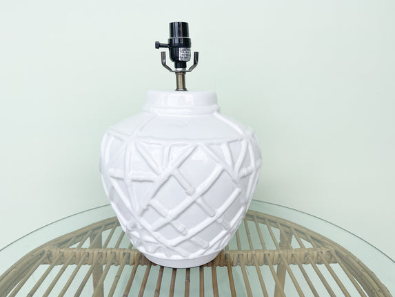 Sweet Faux Bamboo Lamp