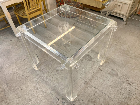 Fabulous Lucite Game Table