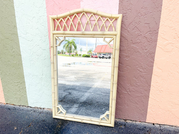 Thomasville Faux Bamboo Mirror