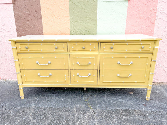 Palm Beach Faux Bamboo Dresser