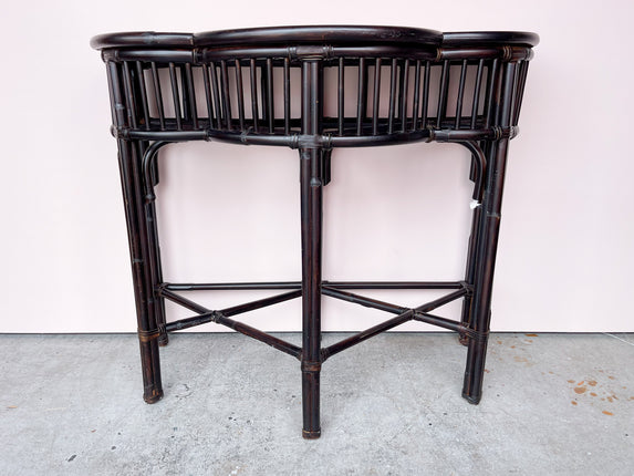 Island Chic Rattan and Seagrass Console