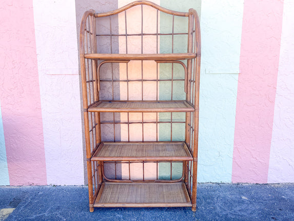 Island Chic Rattan Etagere