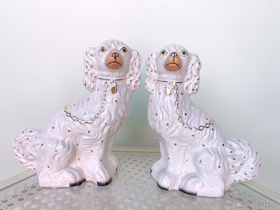 Pair of Dog Figurines