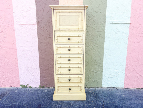 Faux Bamboo Lingerie Chest