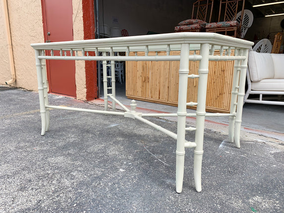 Palm Beach Faux Bamboo Dining Table