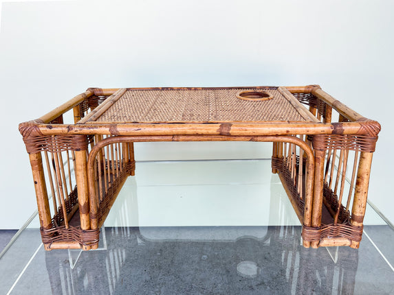 Rattan Breakfast Tray