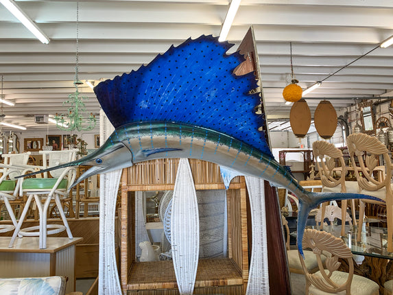 Tag and Release Mounted Sailfish