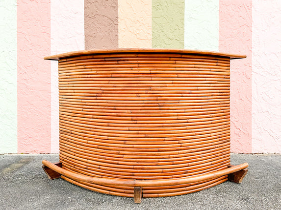 Old Florida Rattan Bar