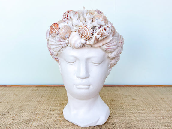 Petite Shellegance Bust Cachepot