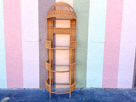 Island Chic Wicker Bar