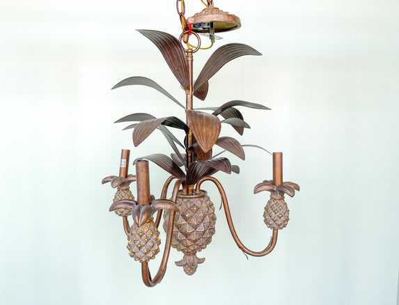 Petite Pineapple Chandelier