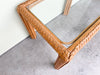Braided Rattan Side Table