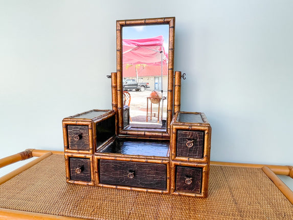 Faux Bamboo Dresser Top Vanity