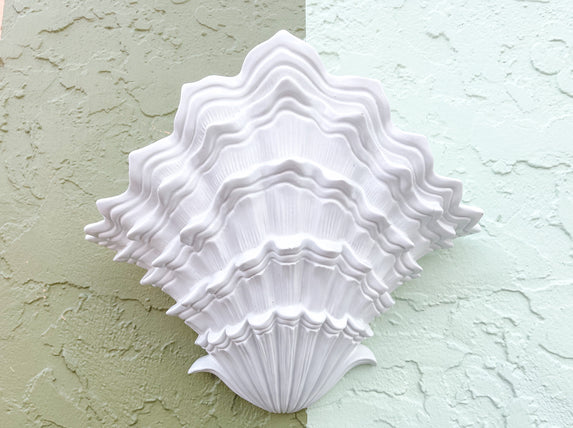 Coastal Chic Ceramic Wall Sconce