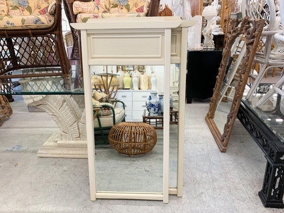 Pair of Asian Chic Pagoda Mirrors