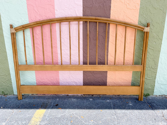 Rattan King Headboard