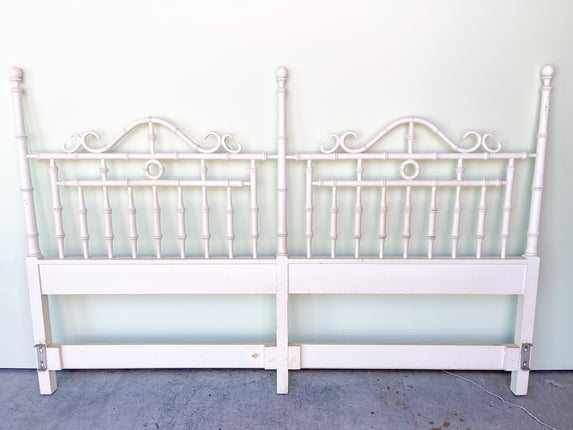 Faux Bamboo King Size Headboard