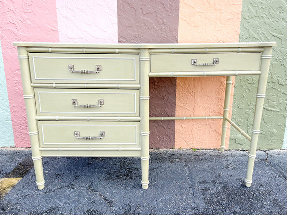 Warehouse Wednesday Sale: Faux Bamboo Henry Link Desk