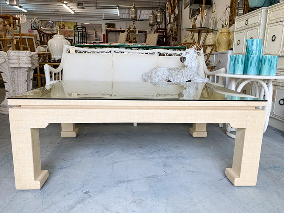 Seagrass Wrapped Ming Coffee Table