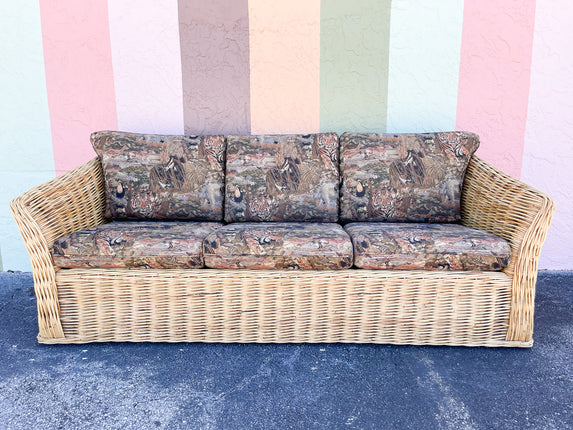 Island Style Rattan Sofa