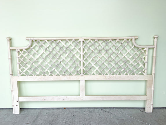 Ficks Reed Lattice King Headboard