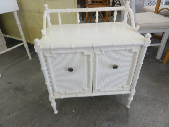 Palm Beach Faux Bamboo Nightstand