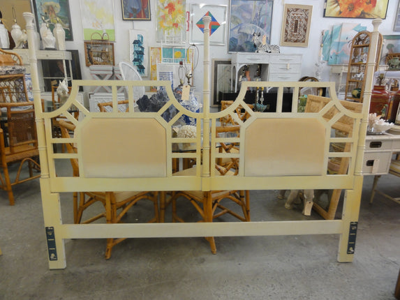 Palm Beach Pagoda Fretwork King Headboard