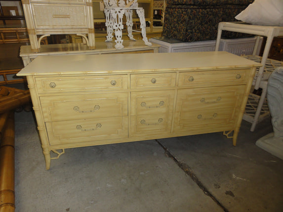 Thomasville Faux Bamboo Dresser