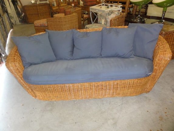 Wicker Works Style Sofa