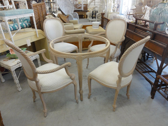 Nautical Rope Knot Table & Chair Set