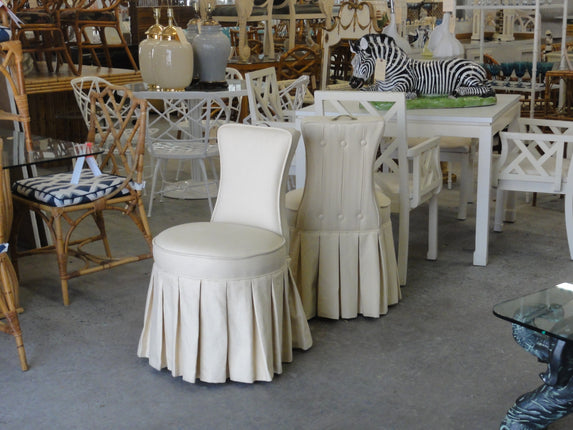 Frontgate Skirted Budoir Chairs