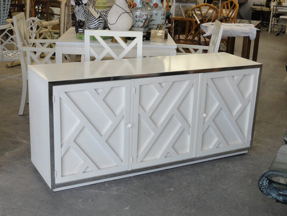 70's Mod Chippendale Credenza