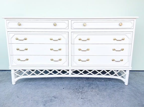 Ficks Reed Rattan Dresser