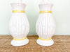 Pair of Palm Beach Chic Faux Bamboo Lamps