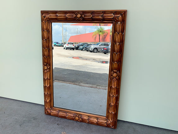 Floral Roche Mirror