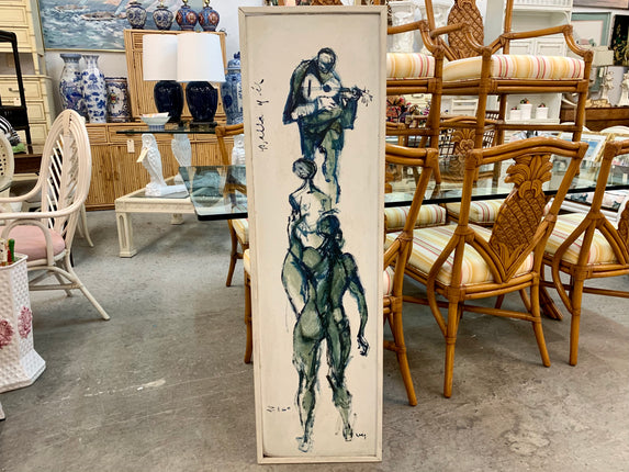 Abstract Musicians Original Art