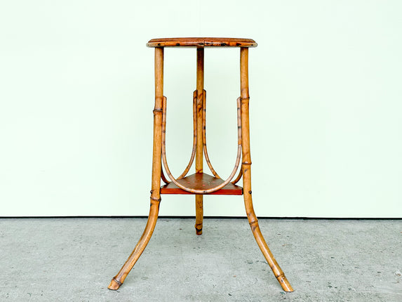 Cute Tri Leg Rattan Side Table