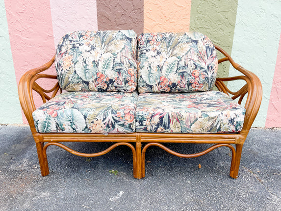 Warehouse Wednesday Sale: Island Style Rattan Loveseat