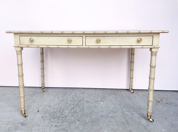 Faux Bamboo Writing Desk