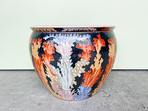 Large Coral Cachepot